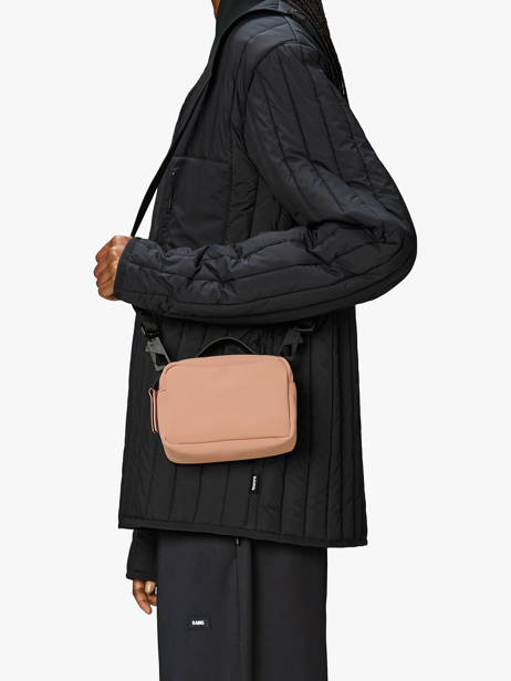 Cross Body Tas City Rains Bruin city 14120 ander zicht 1
